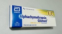 Alphachymotrypsin Glomed 4200 điều trị phù nề sau chấn thương, phẫu thuật, bỏng (thay Alphachoay)