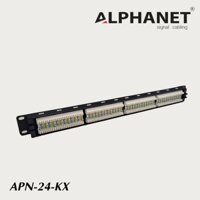 Alphanet APN-24-KX patch panel cat6 24port