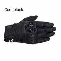 Alpinestars Celer Găng Tay Da Găng Tay Xe Máy Chuyên Nghiệp Đua Xe Sợi Carbon Găng Tay Bảo Vệ Full Ngón Tay Đường Phố Xe Máy Màn Hình Cảm Ứng Găng Tay