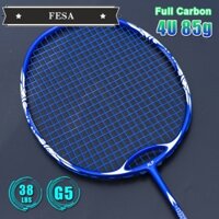 Alpsport Vợt Cầu Lông zhanyu 4u 38lbs g5 100% Sợi carbon Siêu Nhẹ Chuyên Nghiệp Phù Hợp Cho Các Hoạt Động Ngoài Trời