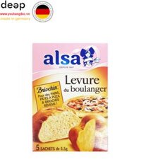 Alsa Yeast for Bread & Brioche (27,5g) DEEP23 www.yeuhangduc.vn sẵn sàng cho bạn