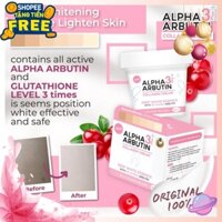 ❤️Luka❤️Kem Dưỡng Trắng Da Body Collagen 3 Plus Cream Alpha Arbutin 100ml Thái Lan