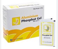 Aluminium Phosphat Gel DaviPharma (Colloidal Aluminium Phosphate) – Điều trị tăng acid dạ dày trong loét dạ dày tá tràng (Hộp 20 gói x 20g)