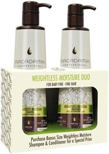 Dầu gội xả tạo phồng tóc Weightless Moisture Macadamia - 500ml