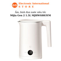 Ấm, bình đun nước siêu tốc Xiaomi Mijia Gen 2 1.5L MJHWSH03YM có màn hình báo nhiệt độ
