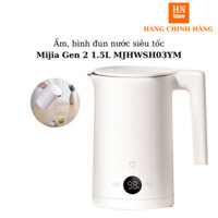Ấm, bình đun nước siêu tốc Xiaomi Mijia Gen 2 1.5L MJHWSH03YM có màn hình báo nhiệt độ