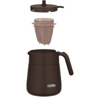 Ấm, bình trà giữ nhiệt có lưới lọc Thermos TTE-700 Xám nhạt / Be / Nâu 700ml"