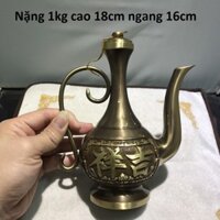 Ấm cao bằng đồng cao cấp MS390