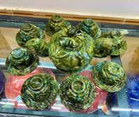 ẤM CHÉN ĐÁ NGỌC SÙNG ĐÔ ĐẲNG CẤP BỘ 8 chén SIÊU SIÊU VIP.