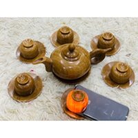 Ấm chén ngọc canxit