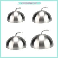 Ấm cúng 20 24 26 28cm Vỏ bít tết bằng thép không gỉ Teppanyaki Dome Nắp đậy bát đĩa