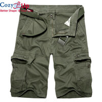 Ấm cúng Lên Quần Short Hàng Hóa Nam Thoáng Mát Ngụy Trang Mùa Hè Bán Cotton Nam Quần Ngắn Thương Hiệu Quần Áo Thoải Mái Camo Nam Quần Short Hàng Hóa