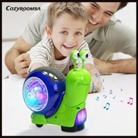[Ấm cúngroomsa.vn] Đồ chơi ốc sên phát sáng cho bé Đồ chơi âm nhạc Ốc tương tác giáo dục cho bé trai bé gái
