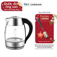 Ấm Điện Thủy Tinh Siêu Tốc Có Điều Chỉnh Nhiệt Độ Lock&Lock EJK341 1.8L - Hàng chính hãng