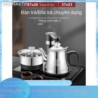 ✉♀Ấm điện tự động, ấm đun nước tự động thêm nước, bộ trà Kung Fu inox 304, bộ bàn trà nhúng