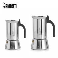Ấm đun cafe Bialetti Venus Elegance dùng được với bếp từ.
