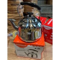 Ấm đun nước 4,5L inox cao cấp DÙNG ĐƯỢC BẾP TỪ