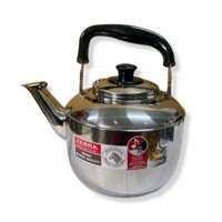 Ấm đun nước 5.5 lít, 3 đáy cao cấp, có còi, bằng Inox, chính hãng Zebra (113574)