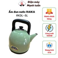Ấm đun nước, ấm đun siêu tốc đế liền 5L RAIKA - RKDL-5L