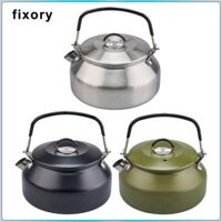 Ấm đun nước bằng thép không gỉ fixory Ấm đun nước trà cho bếp để đi bộ dã ngoại