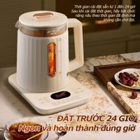Ấm Đun Nước Đa Năng 1.8L, ONR, ONRSH13, 18 Chức Năng, 800W, Ấm Trà, Ấm Đun Nước Điện Thủy Tinh Bình