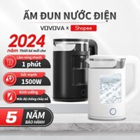 Ấm đun nước điện 2 Lít Ấm đun nước điện đun sôi nhanh Đun Sôi Cực Nhanh Smart Gadgets