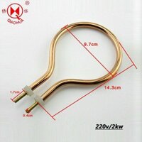 Ấm đun nước điện bằng đồng cổ điển Lõi sưởi ấm Ống sưởi điện Lõi sưởi ấm 220V / 1500W / 2000w