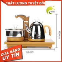 Ấm Đun Nước Điện Vàng Inox VCR3000