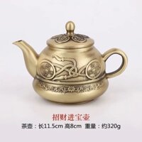 Ấm đun nước đồng chải bằng đồng nguyên chất c19761976