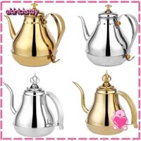 Ấm đun nước EXODUS, có bộ lọc Infuser Nồi miệng dài bằng thép không gỉ, Hộp đựng nước dụng cụ nấu nướng 1.8L / 1.2L Bình trà ô Long xanh Ấm đun nước trà Dụng cụ cà phê