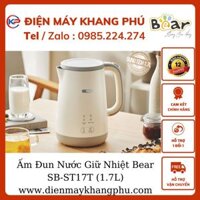 Ấm Đun Nước Giữ Nhiệt Bear SB-ST17T (1.7L) - Hàng chính Hãng - Bảo hành 18 tháng