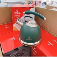 Ấm Đun Nước Inox 304, 5 Đáy Kalpen KK02 - 2,5L [Có Còi Báo Sôi], Dùng Mọi LoạI Bếp, tiện dụng