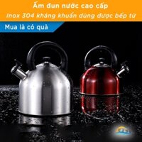 Ấm Đun Nước Inox 304 Cao Cấp – Bếp Từ, Vòi Lớn, Còi Báo Nước Sôi, Tiết Kiệm Năng Lượng CCKO