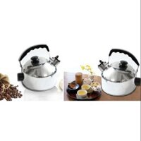 Ấm đun nước inox 3L/5L Đạt Tường có còi báo.