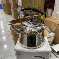 ấm đun nước inox HappyCook 5L - Chuông Báo  Sử dụng được trên bếp từ