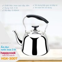Ấm đun nước inox HappyCook 5Lít HGK-500T