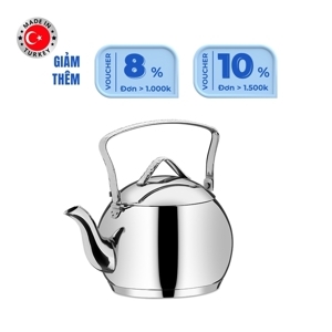Ấm đun nước Korkmaz Tombik Kettle A093 - 2L