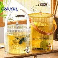 Ấm đun nước lạnh LUOL, 3,5 / 5L Tủ lạnh dung tích lớn Trà trái cây Ấm đun nước pha lạnh, Tay cầm thỏ di động Nước giải khát bằng nhựa Xô nước ép Nhà bếp Dã ngoại