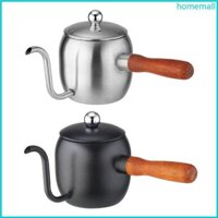 Ấm đun nước Mini bằng thép không gỉ HO 500ml Ấm đun nước Nhật Bản có tay cầm Cafe