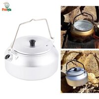 Ấm đun nước nhôm prettyia 0.8l Ấm trà nhẹ Ấm đun nước cắm trại ngoài trời W /