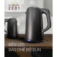 Ấm Đun Nước Siêu Tốc 2 Lớp ZoZo ZE01 (2.5 L)