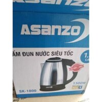 Ấm đun nước siêu tốc Asanzo 1,8l