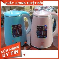 Ấm Đun Nước Siêu Tốc Cao Cấp Thái Lan Chất Liệu Inox 304 Dung Tích 2,5 lít Nhập Khẩu Bình Đun Nước Ấm Điện