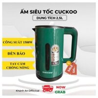 ẤM ĐUN NƯỚC SIÊU TỐC CUCKOO DUNG TÍCH 2.5L ĐƯỢC LÀM BẰNG INOX CAO CẤP VỚI LỚP CÁCH NHIỆT TỐT - BÌNH ĐUN NƯỚC CỰC NHANH