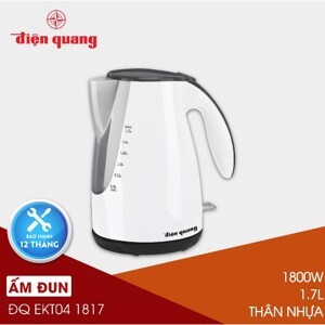 Ấm Đun Nước Siêu Tốc Điện Quang ĐQ EKT04 1817-1.7L