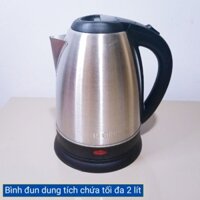 Ấm Đun Nước Siêu Tốc Inox 2 Lít Kim Cương KCIAT2.0 [Bảo Hành Chính Hãng 12 Tháng]