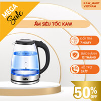Ấm Đun Nước Siêu Tốc KAW Dung Tích 2L, Đun Siêu Tốc, Nấu Nước Nhanh, Tự Ngắt Điện Khi Nước Sôi