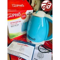 Ấm đun nước siêu tốc siêu bền, đẹp 1.8 lít hkm cafe Phố