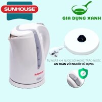 ấm đun nước siêu tốc SUNHOUSE SHD1300 dung tích 1.7 lít bảo hành 12 tháng chính hãng toàn quốc