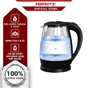 Ấm đun nước siêu tốc thủy tinh hiệu Perfect PF-T18